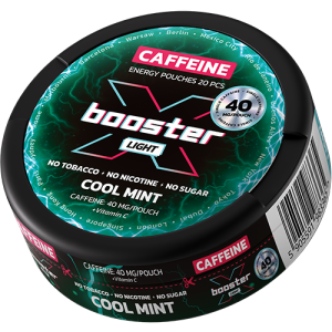 X-Booster Cool Mint Light Caffeine (40mg)
